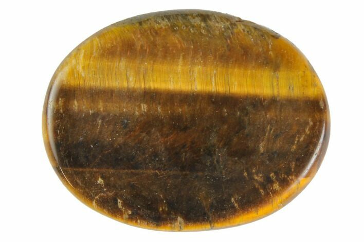 1.5" Size Polished Tiger's Eye Worry Stones  - Photo 1